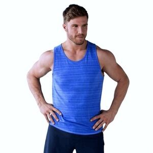 Lululemon‎ Bodhi Tank Top Mens Size XL Blue Athleisure Yoga Gym Performance